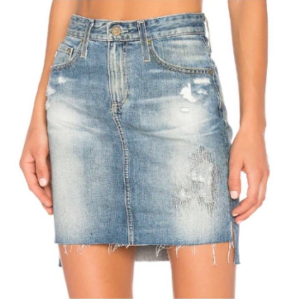 AG Adriano Goldschmied | Erin Jean Denim Skirt